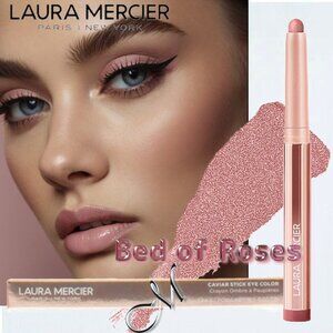 Laura Mercier Caviar Stick Eye*Shadow Color~Bed of Roses (Shimmer Pink) 1.7g NIB